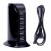 6 Port 30W Charging Station Support USB Charger Power Adapter