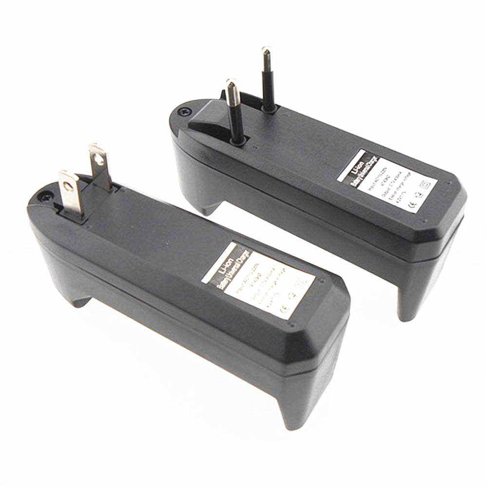 3.7V 18650 16340 14500 Li-Ion Rechargeable Battery Multi-Function Chargers - Black EU Plug 3.7V 18650 16340 14500 Li-Ion Rechargeable Battery Multi-Function Chargers - Black EU Plug