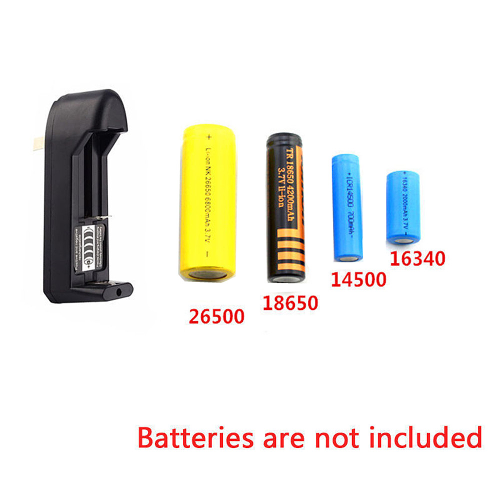 3.7V 18650 16340 14500 Li-Ion Rechargeable Battery Multi-Function Chargers - Black EU Plug 3.7V 18650 16340 14500 Li-Ion Rechargeable Battery Multi-Function Chargers - Black EU Plug