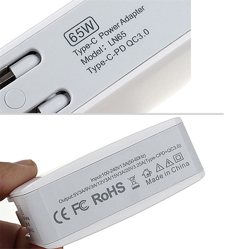 68WPD Fast Charge QC3.0 Mobile Phone Multi-Port USB Laptop Charger 5V3.1A- White UK Plug 68WPD Fast Charge QC3.0 Mobile Phone Multi-Port USB Laptop Charger 5V3.1A- White UK Plug