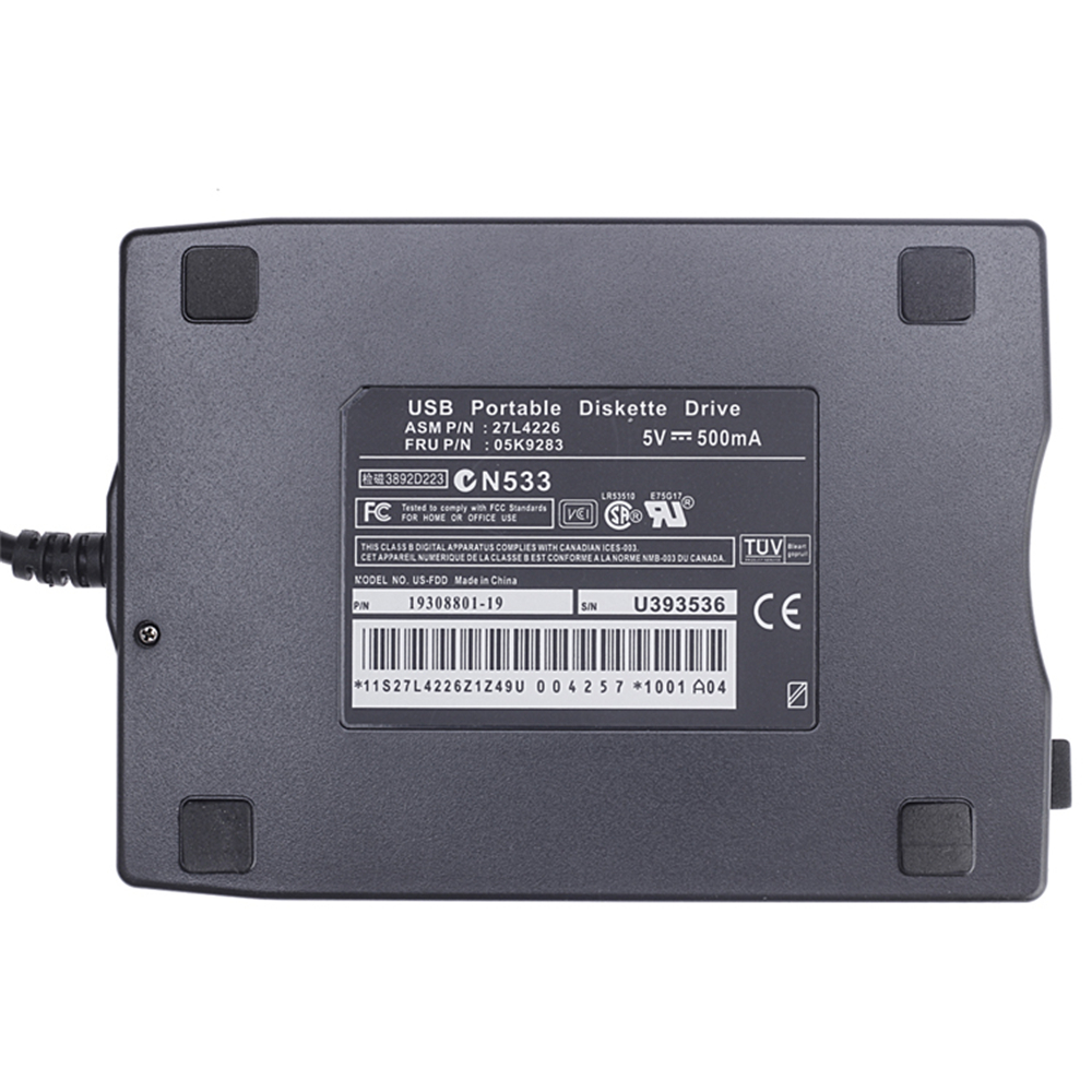 Black USB Portable Interface Disk FDD External USB Floppy Drive for Laptop Black USB Portable Interface Disk FDD External USB Floppy Drive for Laptop