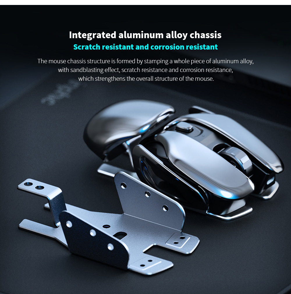 PX2 Metal 2.4G Electricity Wireless Mouse Integrated aluminum alloy chassis PX2 Metal 2.4G Electricity Wireless Mouse Integrated aluminum alloy chassis