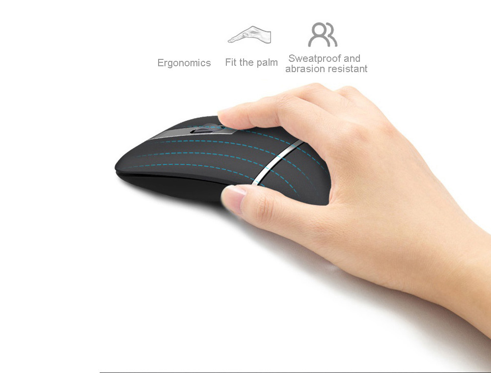 M9 Bluetooth Wireless Mouse - Black Dual Mode 2.4G+Bluetooth 5.0 M9 Bluetooth Wireless Mouse - Black Dual Mode 2.4G+Bluetooth 5.0