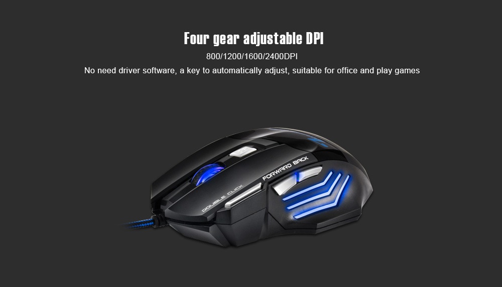 X7 Wired Gaming Mouse - Black X7 Wired Gaming Mouse - Black