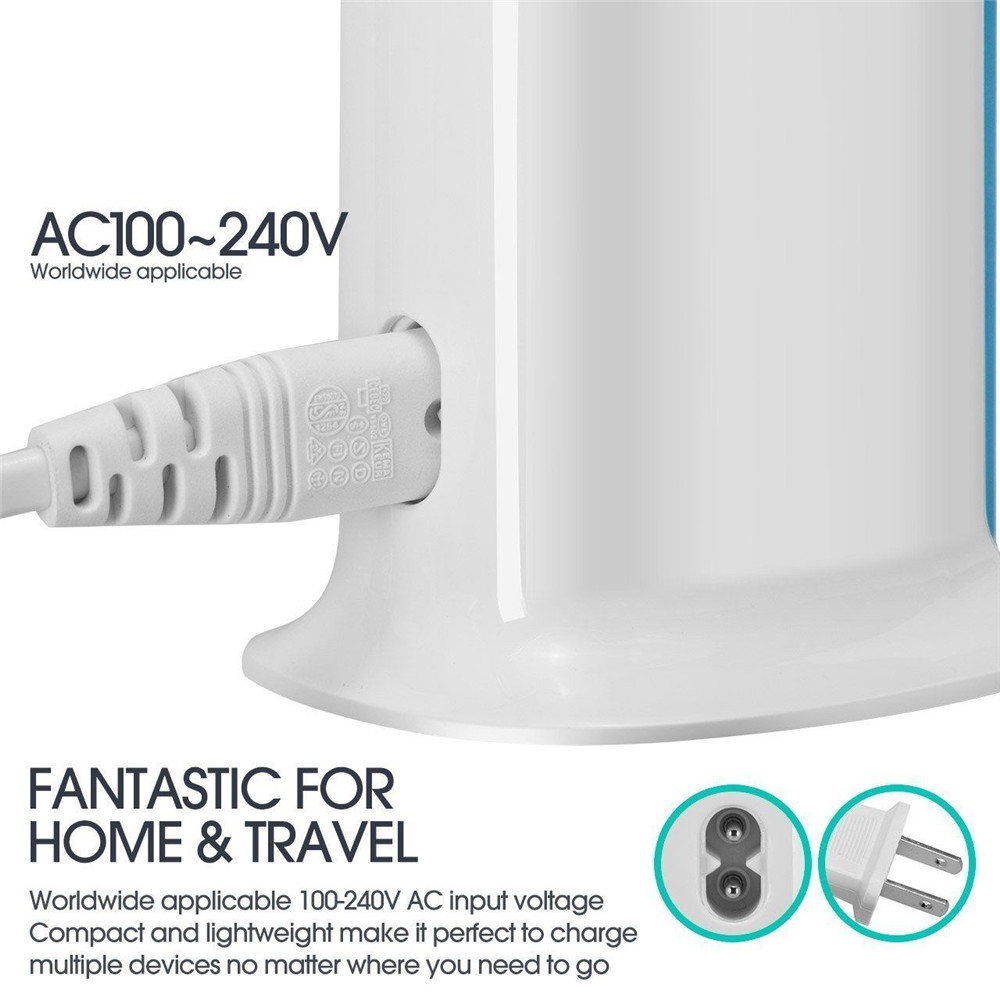 6 Port 30W Charging Station Support USB Charger Power Adapter 6 Port 30W Charging Station Support USB Charger Power Adapter