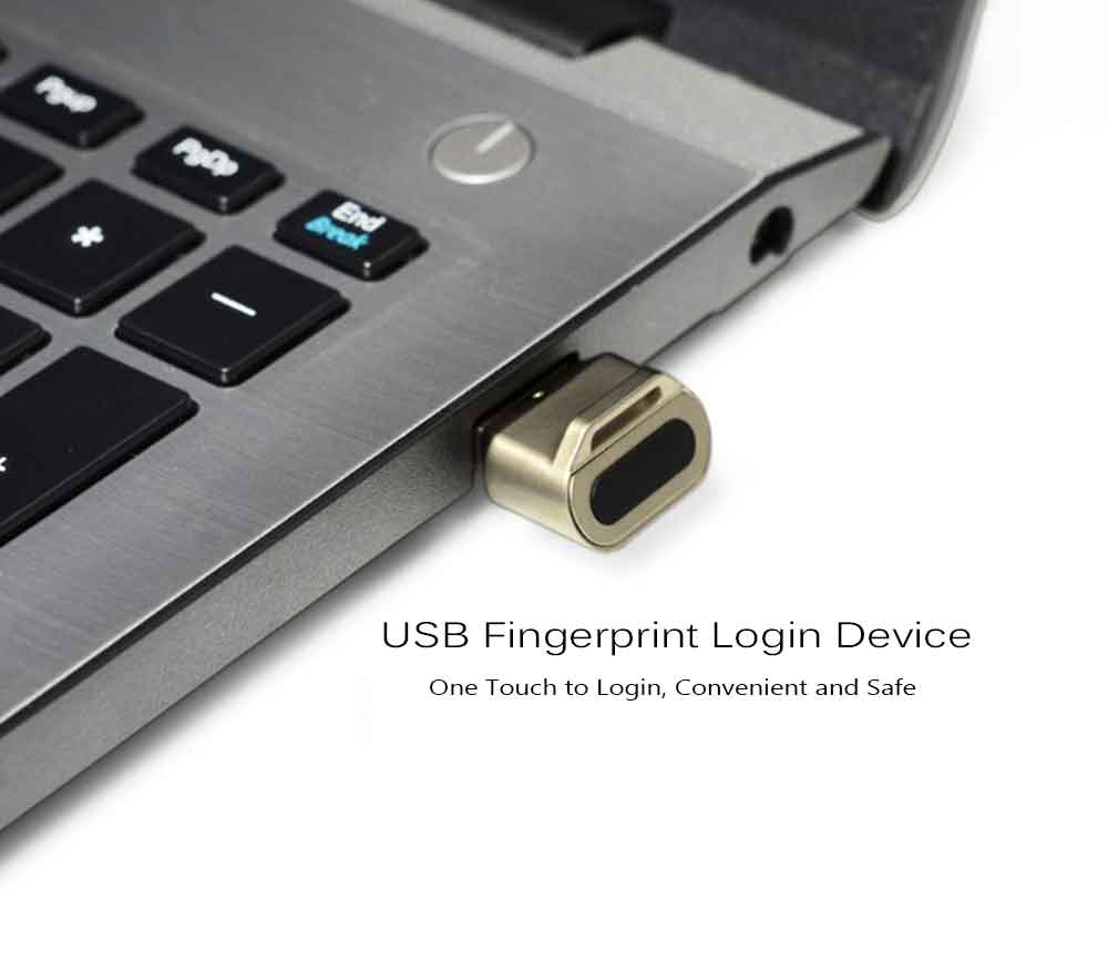 USB Fingerprint Login Device Password Recognition Unlocking Computer Notebook Desktop Automatic Boot- Silver USB Fingerprint Login Device Password Recognition Unlocking Computer Notebook Desktop Automatic Boot- Silver