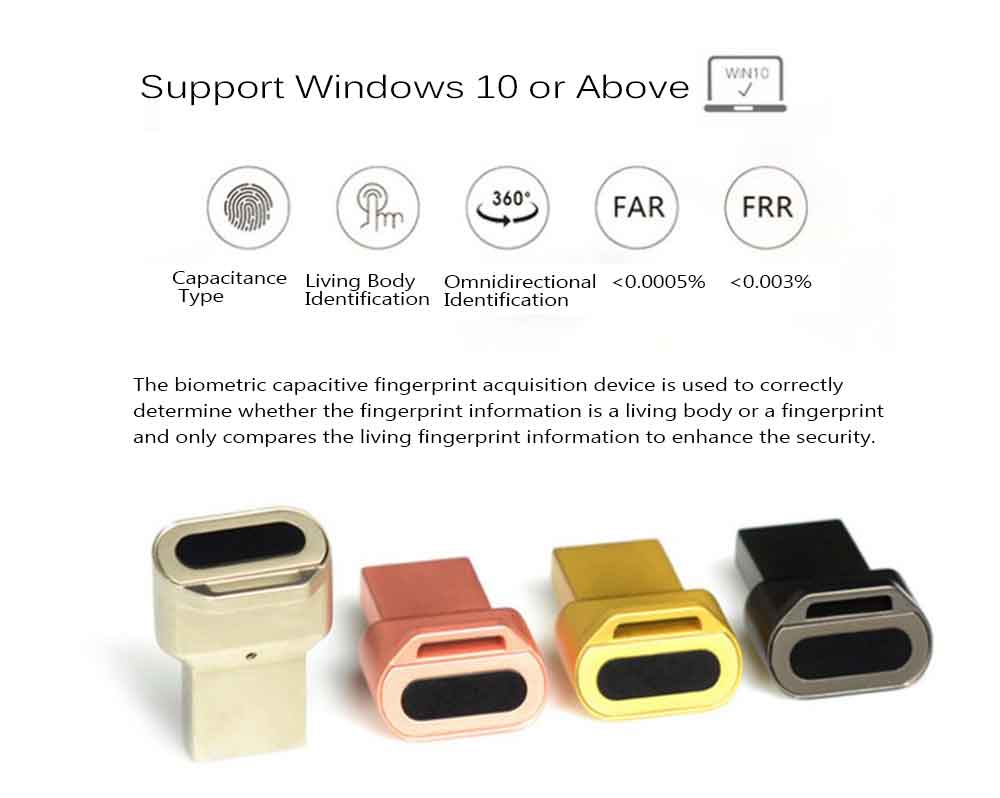 USB Fingerprint Login Device Password Recognition Unlocking Computer Notebook Desktop Automatic Boot- Silver USB Fingerprint Login Device Password Recognition Unlocking Computer Notebook Desktop Automatic Boot- Silver