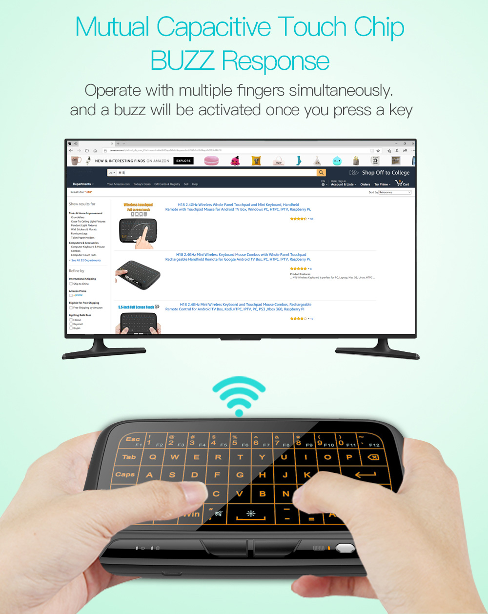 H18+ Keyboard - Black H18+ Keyboard - Black