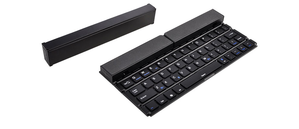 Keyboard Tri Fold Bluetooth Ultra Thin Tablet Phone Touchpad Wireless Multi Function - Light Gray Keyboard Tri Fold Bluetooth Ultra Thin Tablet Phone Touchpad Wireless Multi Function - Light Gray